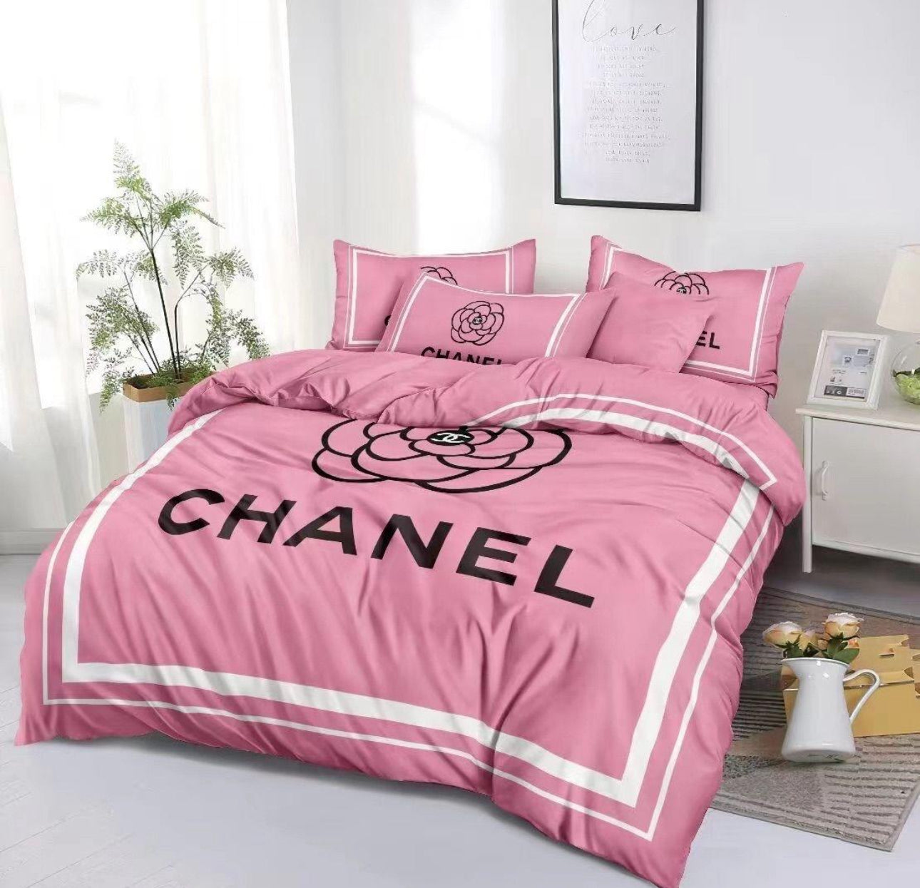 Chanel High End Designer Fashion Bedding